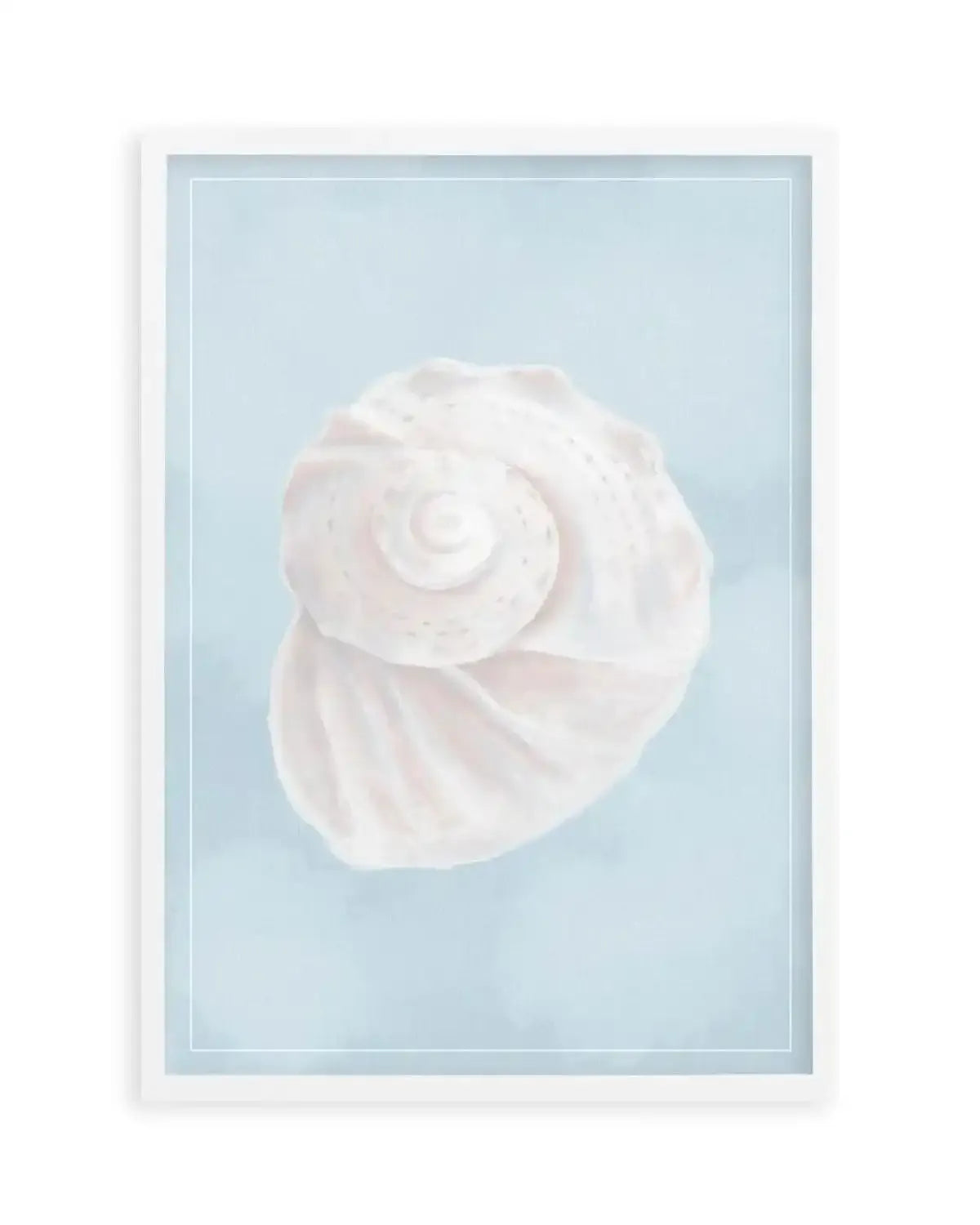 Seaside Shell I Art Print from Olive et Oriel where you can shop wallpaper and artworks online