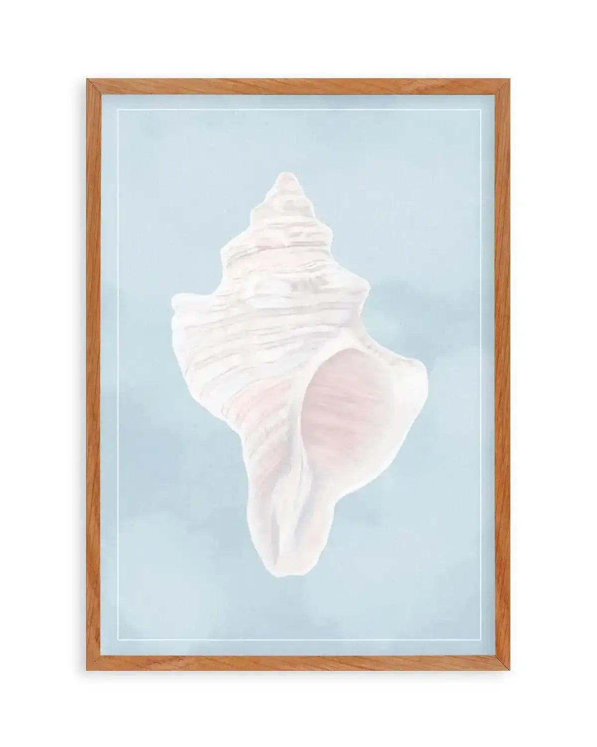 Seaside Shell II Art Print from Olive et Oriel where you can shop wallpaper and artworks online