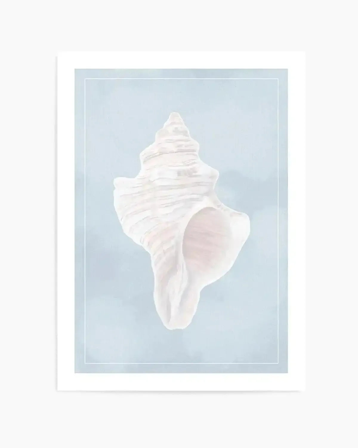 Seaside Shell II Art Print from Olive et Oriel where you can shop wallpaper and artworks online