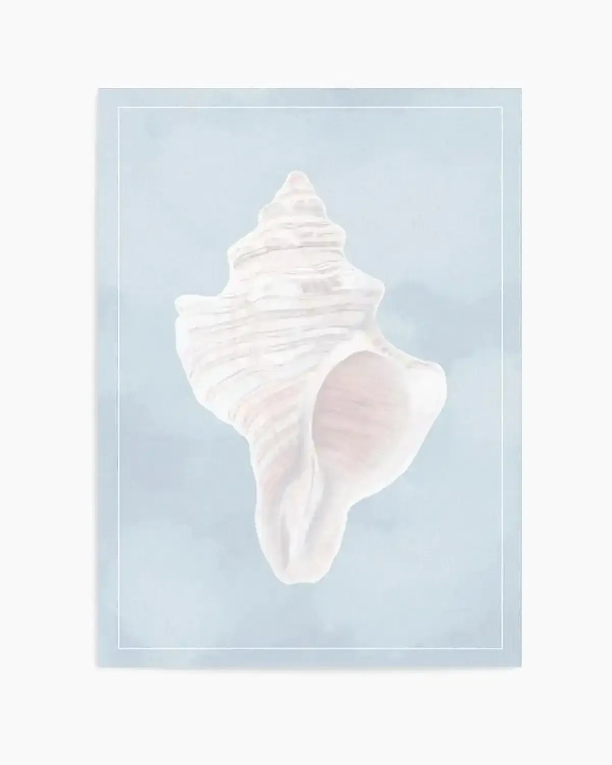 Seaside Shell II Art Print from Olive et Oriel where you can shop wallpaper and artworks online
