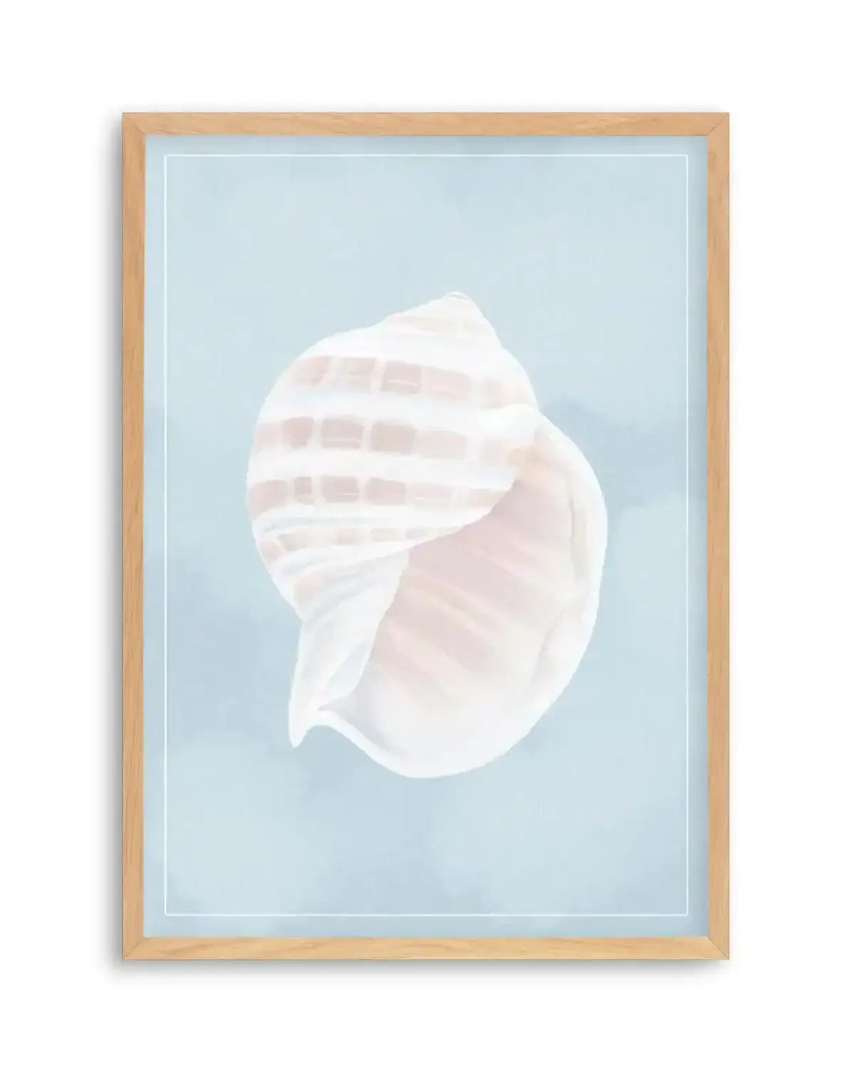 Seaside Shell III Art Print from Olive et Oriel where you can shop wallpaper and artworks online