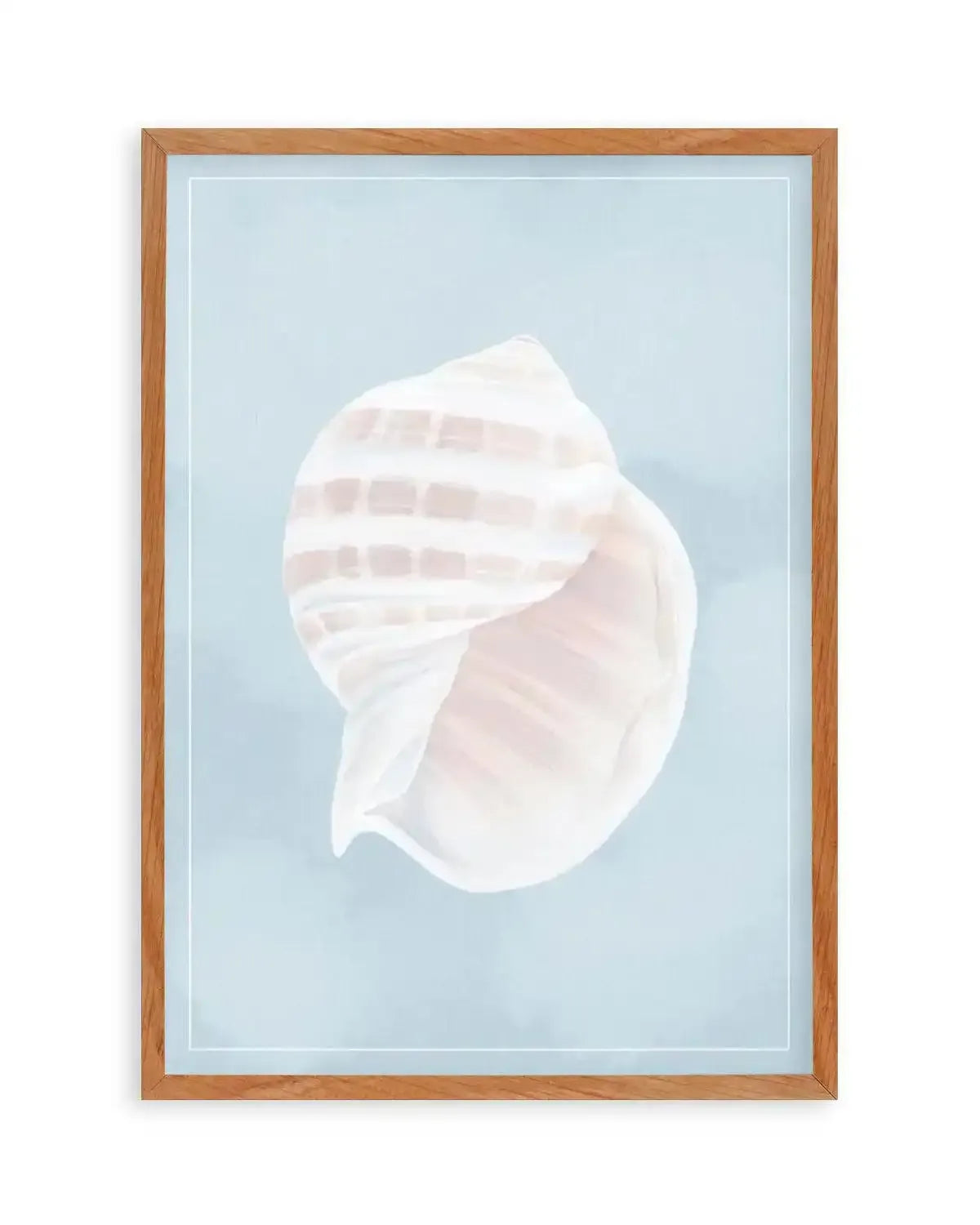 Seaside Shell III Art Print from Olive et Oriel where you can shop wallpaper and artworks online