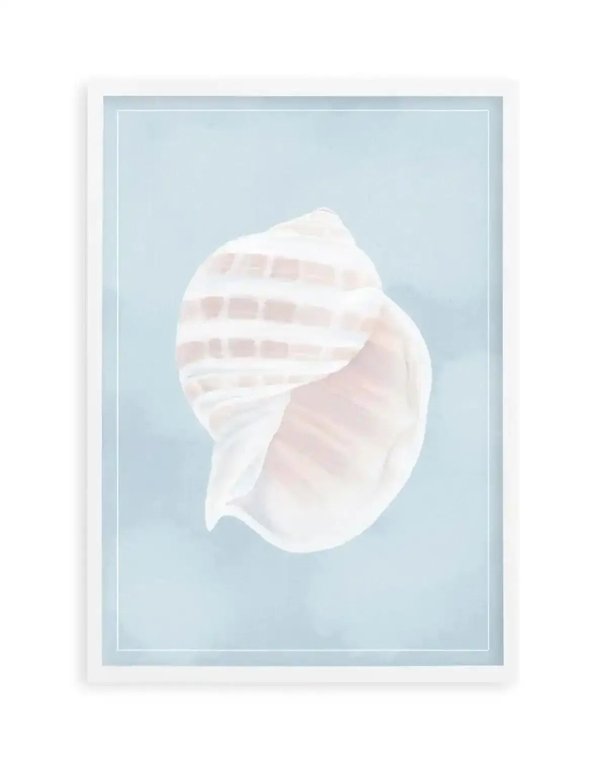Seaside Shell III Art Print from Olive et Oriel where you can shop wallpaper and artworks online