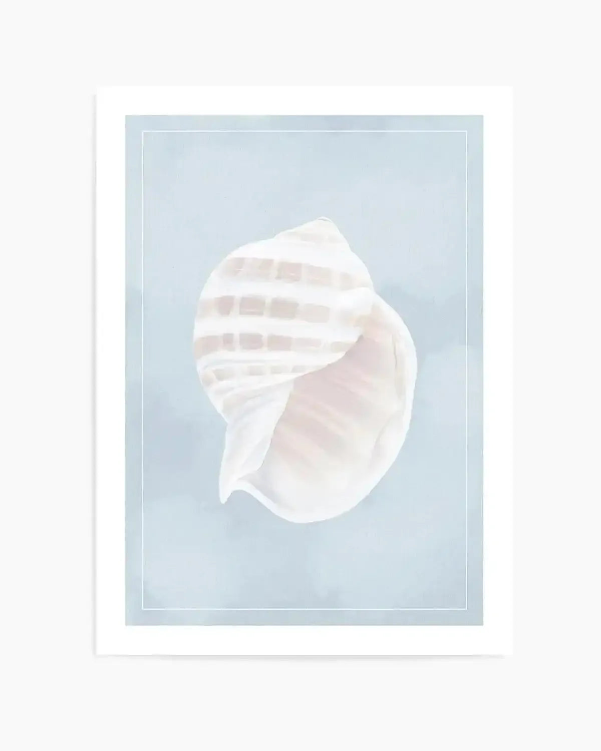 Seaside Shell III Art Print from Olive et Oriel where you can shop wallpaper and artworks online