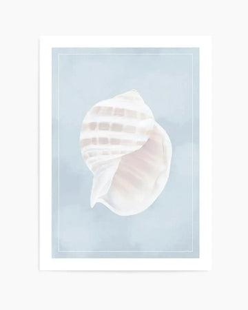 Seaside Shell III Art Print from Olive et Oriel where you can shop wallpaper and artworks online