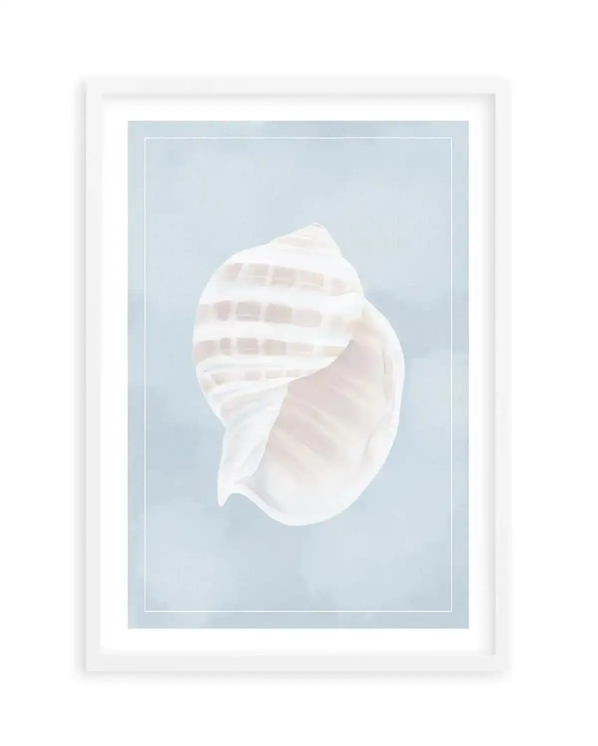 Seaside Shell III Art Print-PRINT-Olive et Oriel-Olive et Oriel-A5 | 5.8" x 8.3" | 14.8 x 21cm-White-With White Border-Buy-Australian-Art-Prints-Online-with-Olive-et-Oriel-Your-Artwork-Specialists-Austrailia-Decorate-With-Coastal-Photo-Wall-Art-Prints-From-Our-Beach-House-Artwork-Collection-Fine-Poster-and-Framed-Artwork