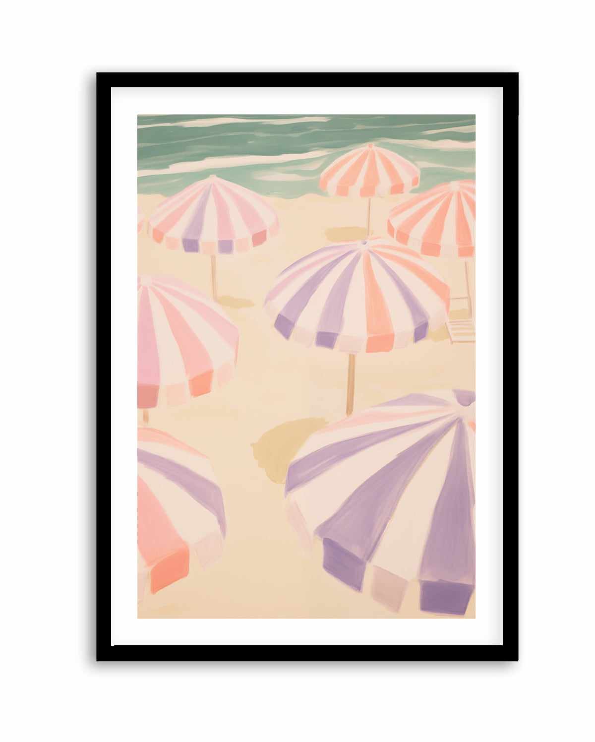 Seaside Stripes I | Art Print