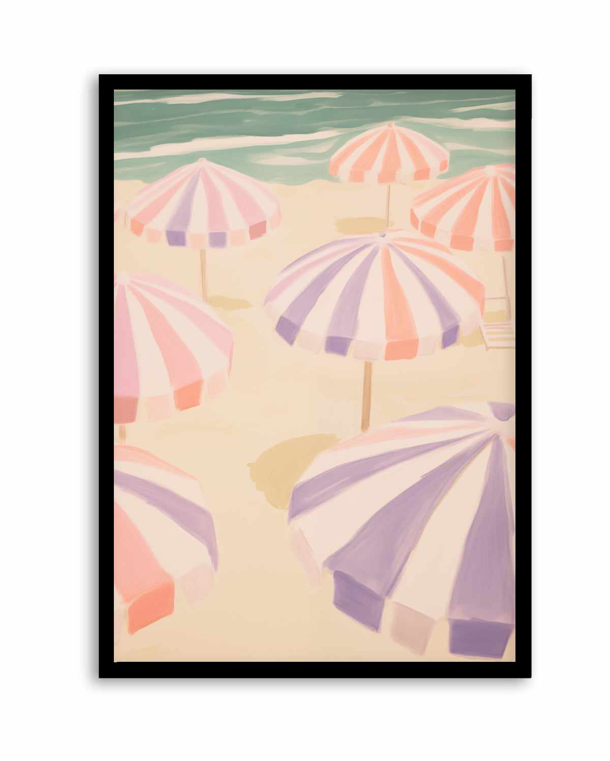 Seaside Stripes I | Art Print