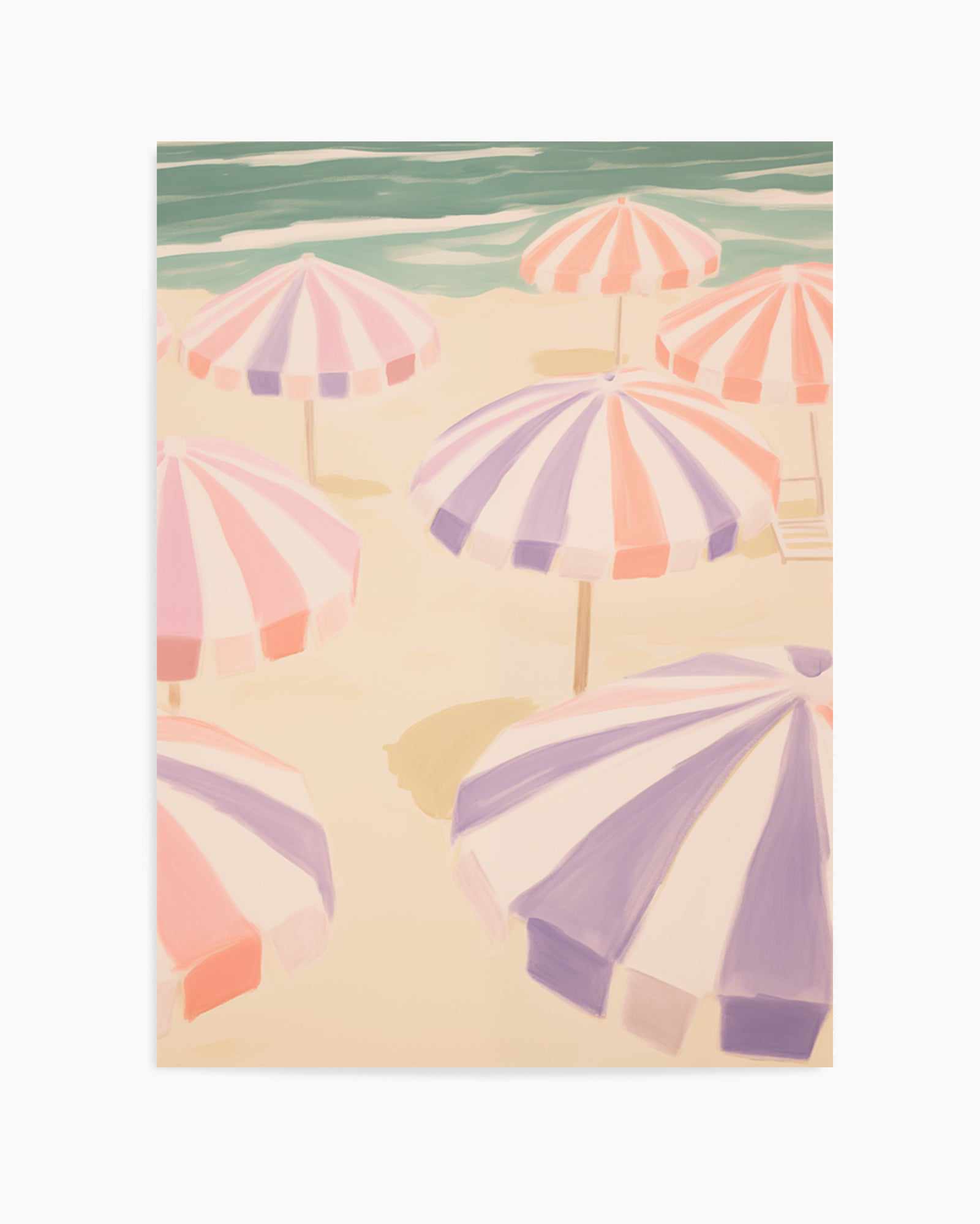 Seaside Stripes I | Art Print