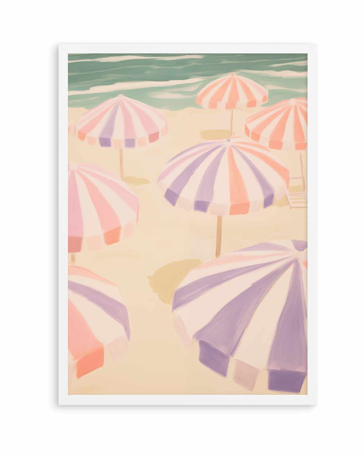 Seaside Stripes I | Art Print