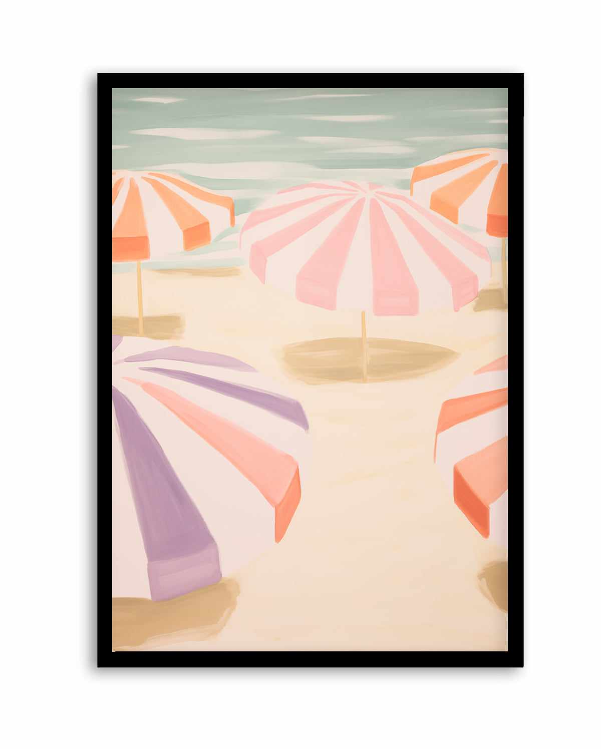 Seaside Stripes II | Art Print