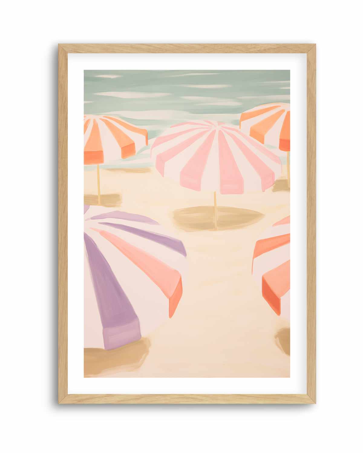 Seaside Stripes II | Art Print