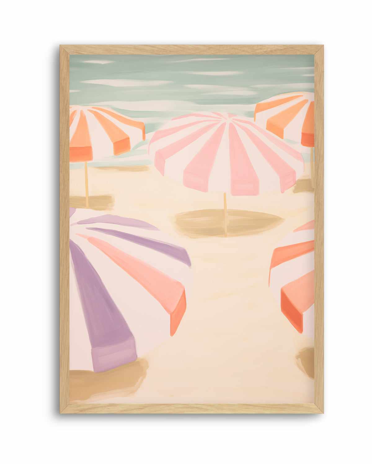 Seaside Stripes II | Art Print