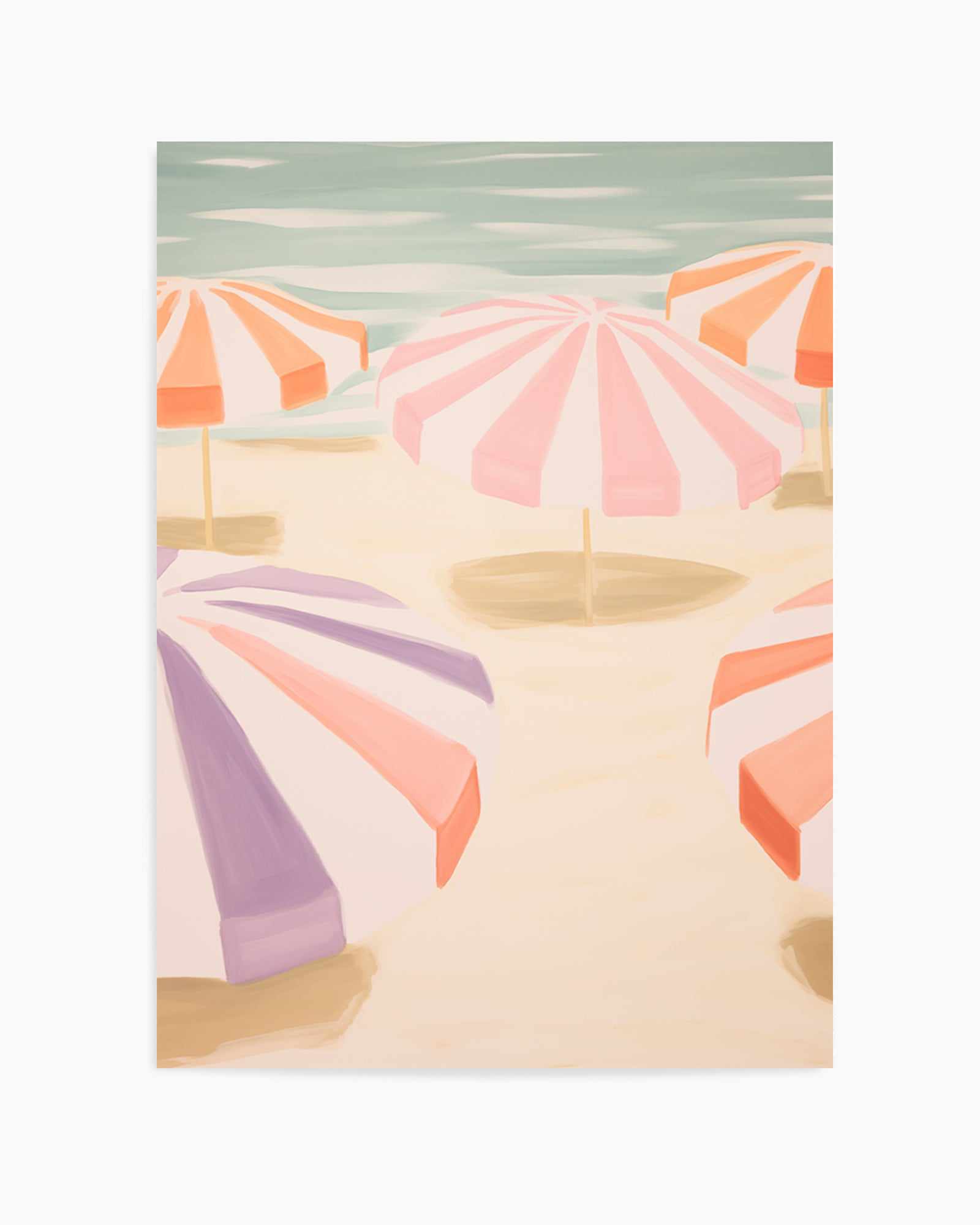 Seaside Stripes II | Art Print