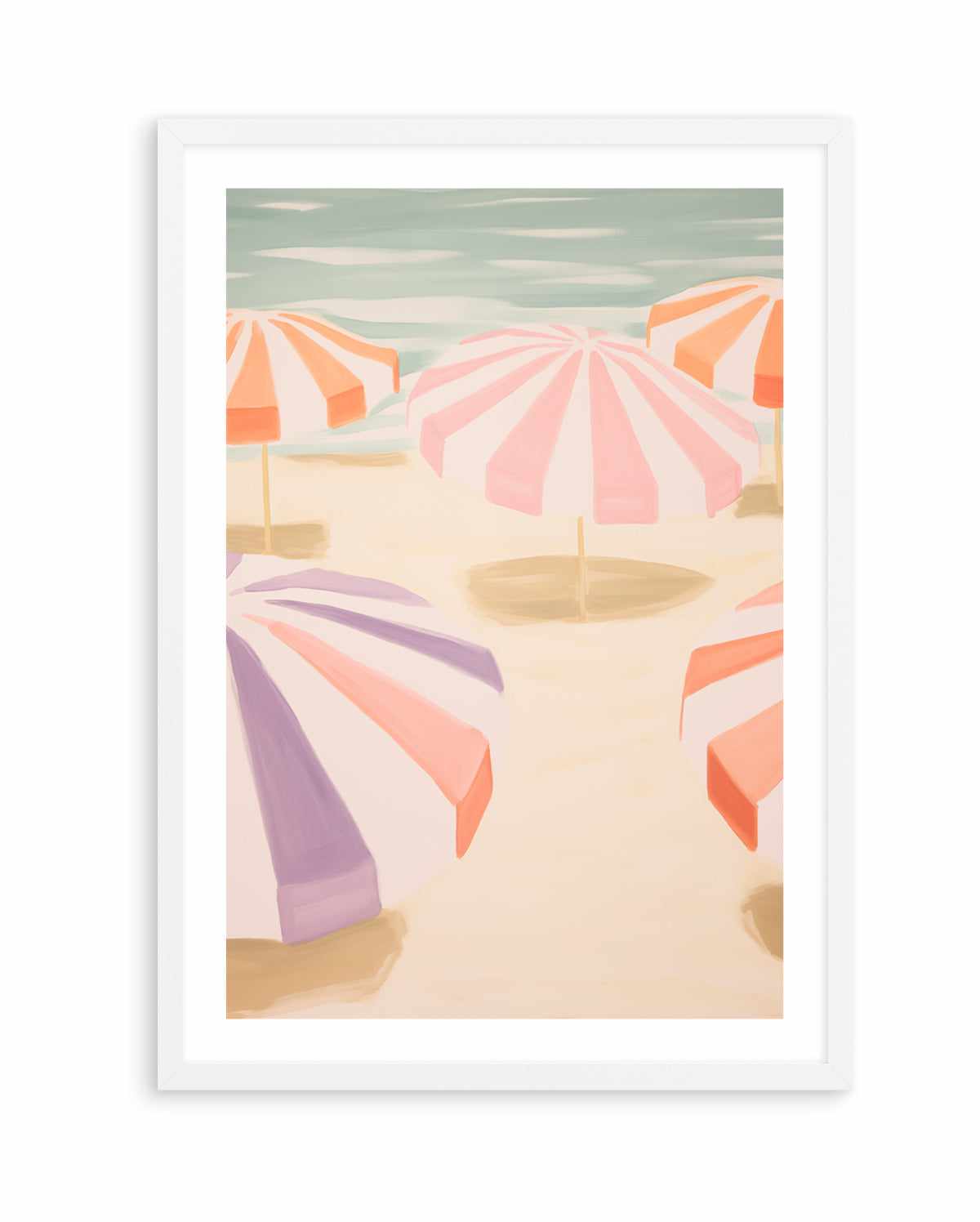 Seaside Stripes II | Art Print