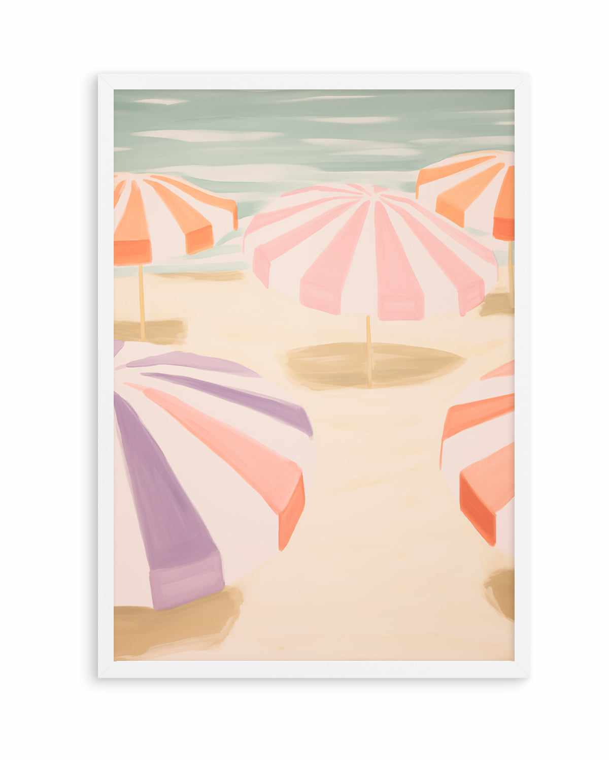 Seaside Stripes II | Art Print