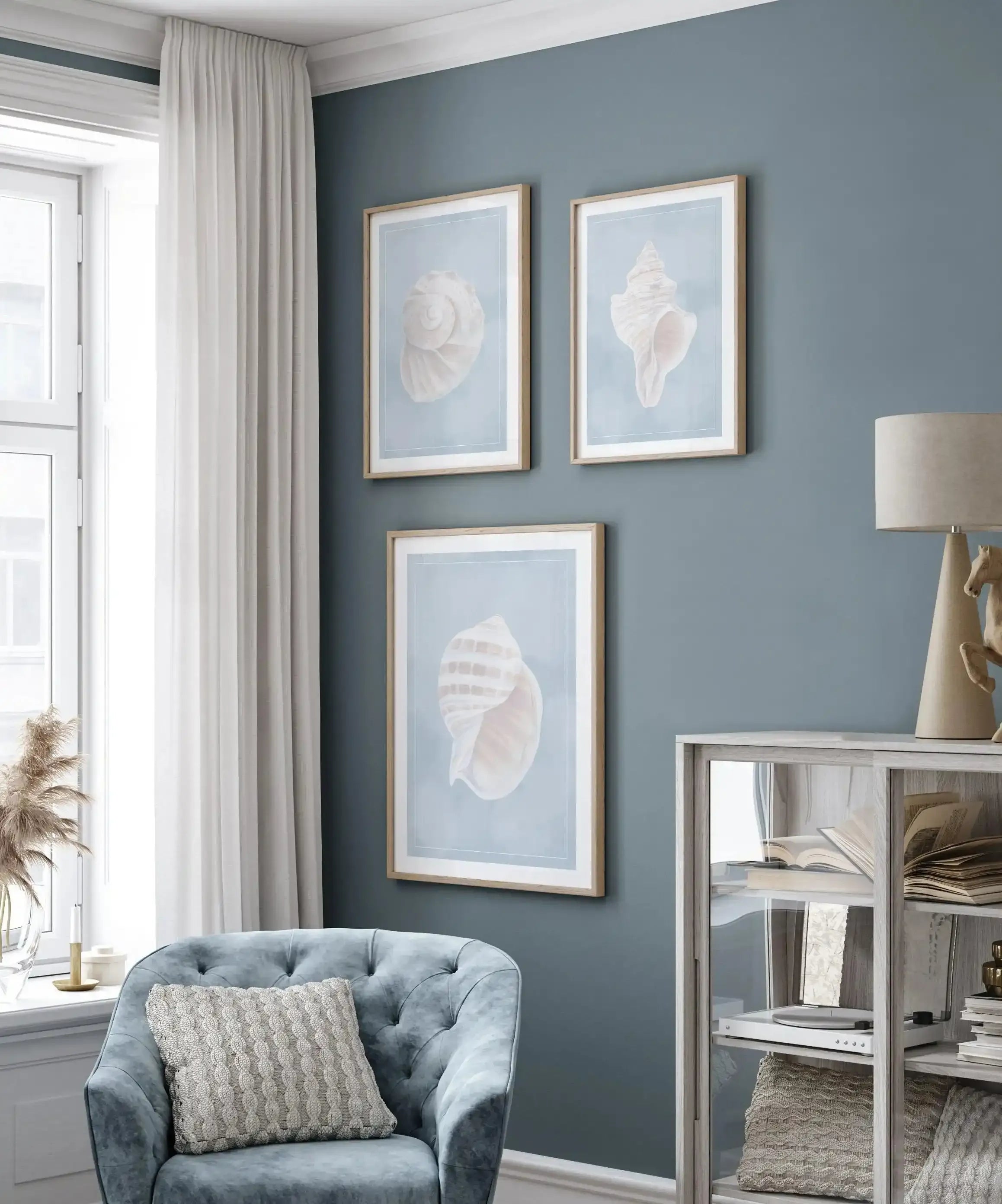 Seaside Shell II Art Print-PRINT-Olive et Oriel-Olive et Oriel-Buy-Australian-Art-Prints-Online-with-Olive-et-Oriel-Your-Artwork-Specialists-Austrailia-Decorate-With-Coastal-Photo-Wall-Art-Prints-From-Our-Beach-House-Artwork-Collection-Fine-Poster-and-Framed-Artwork