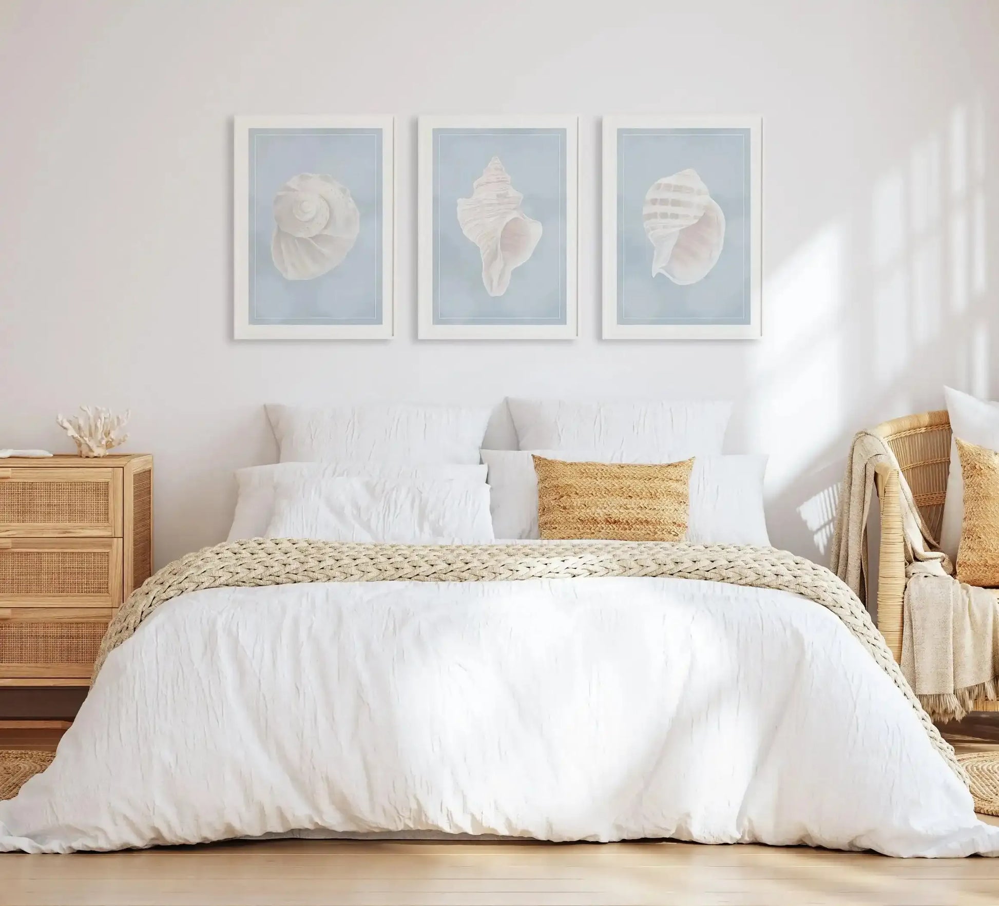 Seaside Shell I Art Print-PRINT-Olive et Oriel-Olive et Oriel-Buy-Australian-Art-Prints-Online-with-Olive-et-Oriel-Your-Artwork-Specialists-Austrailia-Decorate-With-Coastal-Photo-Wall-Art-Prints-From-Our-Beach-House-Artwork-Collection-Fine-Poster-and-Framed-Artwork