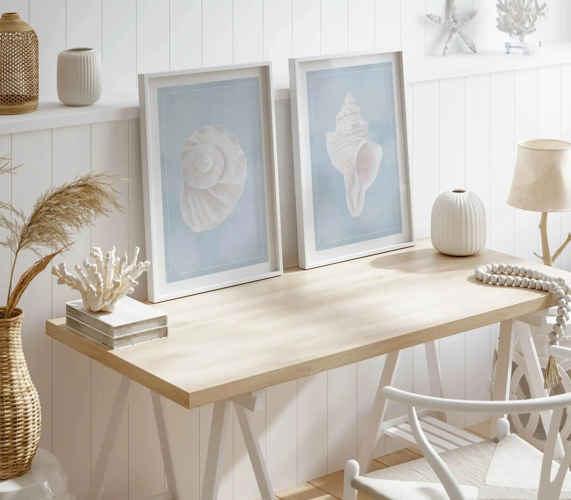 Seaside Shell II Art Print-PRINT-Olive et Oriel-Olive et Oriel-Buy-Australian-Art-Prints-Online-with-Olive-et-Oriel-Your-Artwork-Specialists-Austrailia-Decorate-With-Coastal-Photo-Wall-Art-Prints-From-Our-Beach-House-Artwork-Collection-Fine-Poster-and-Framed-Artwork