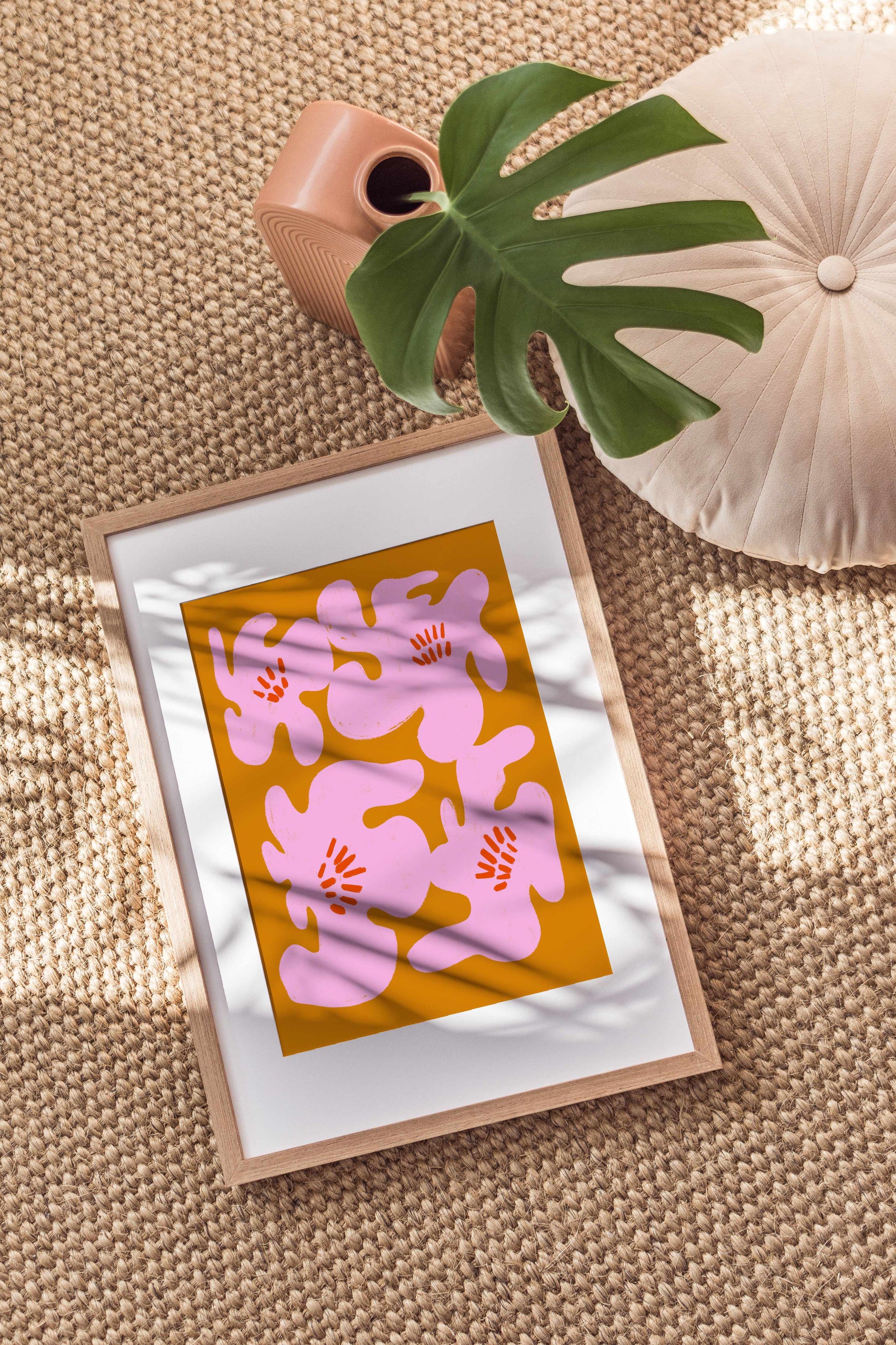 Seasonal Flowers by Arty Guava | Art Print from Olive et Oriel where you can shop wallpaper and artworks online