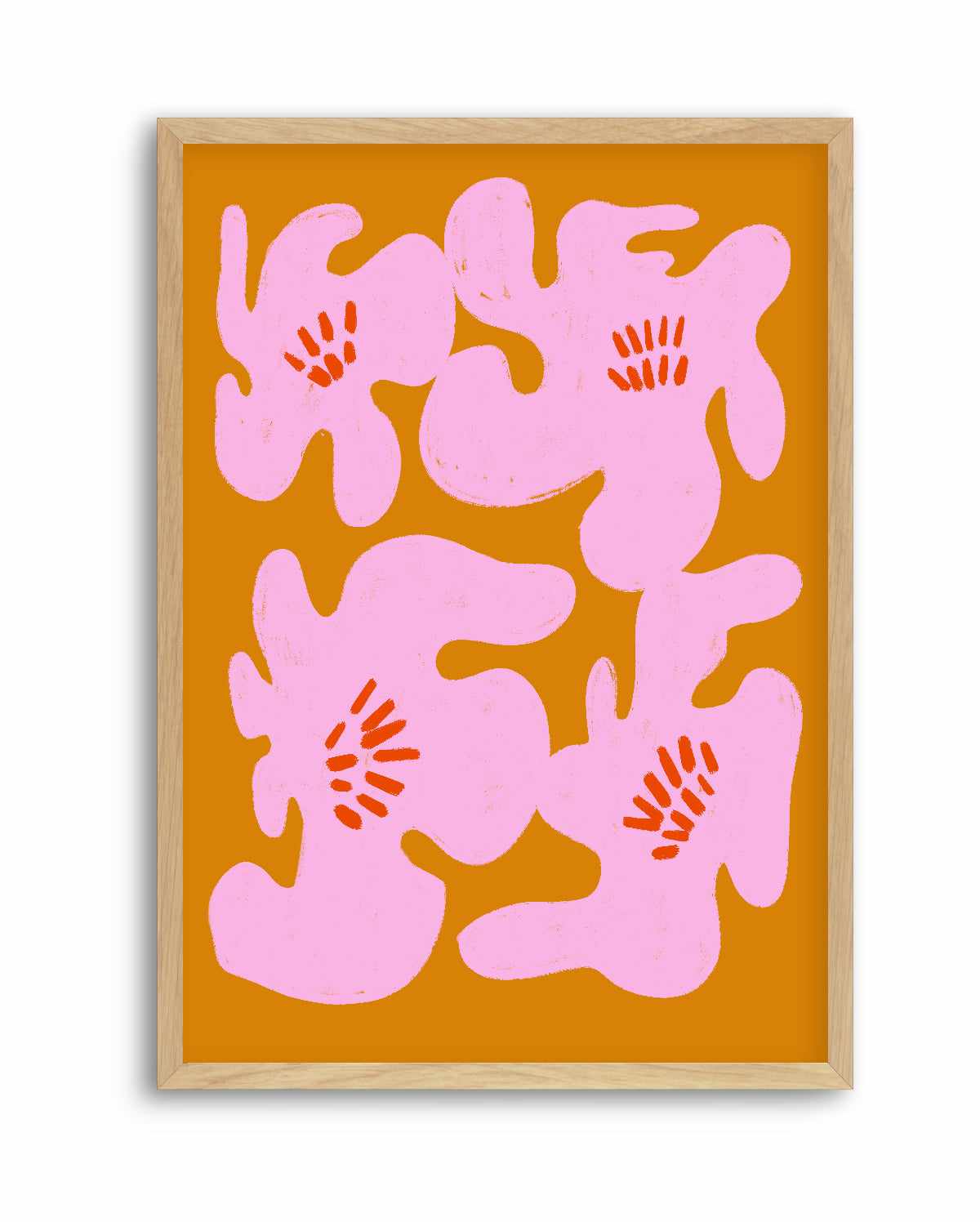 Seasonal Flowers by Arty Guava | Art Print from Olive et Oriel where you can shop wallpaper and artworks online