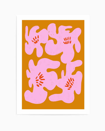 Seasonal Flowers by Arty Guava | Art Print from Olive et Oriel where you can shop wallpaper and artworks online