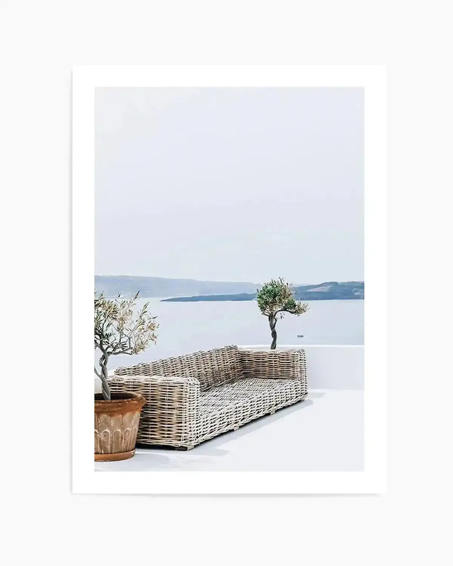 Seat In The Sun Art Print from Olive et Oriel where you can shop wallpaper and artworks online