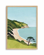 Secret Beach by Henry Rivers Art Print