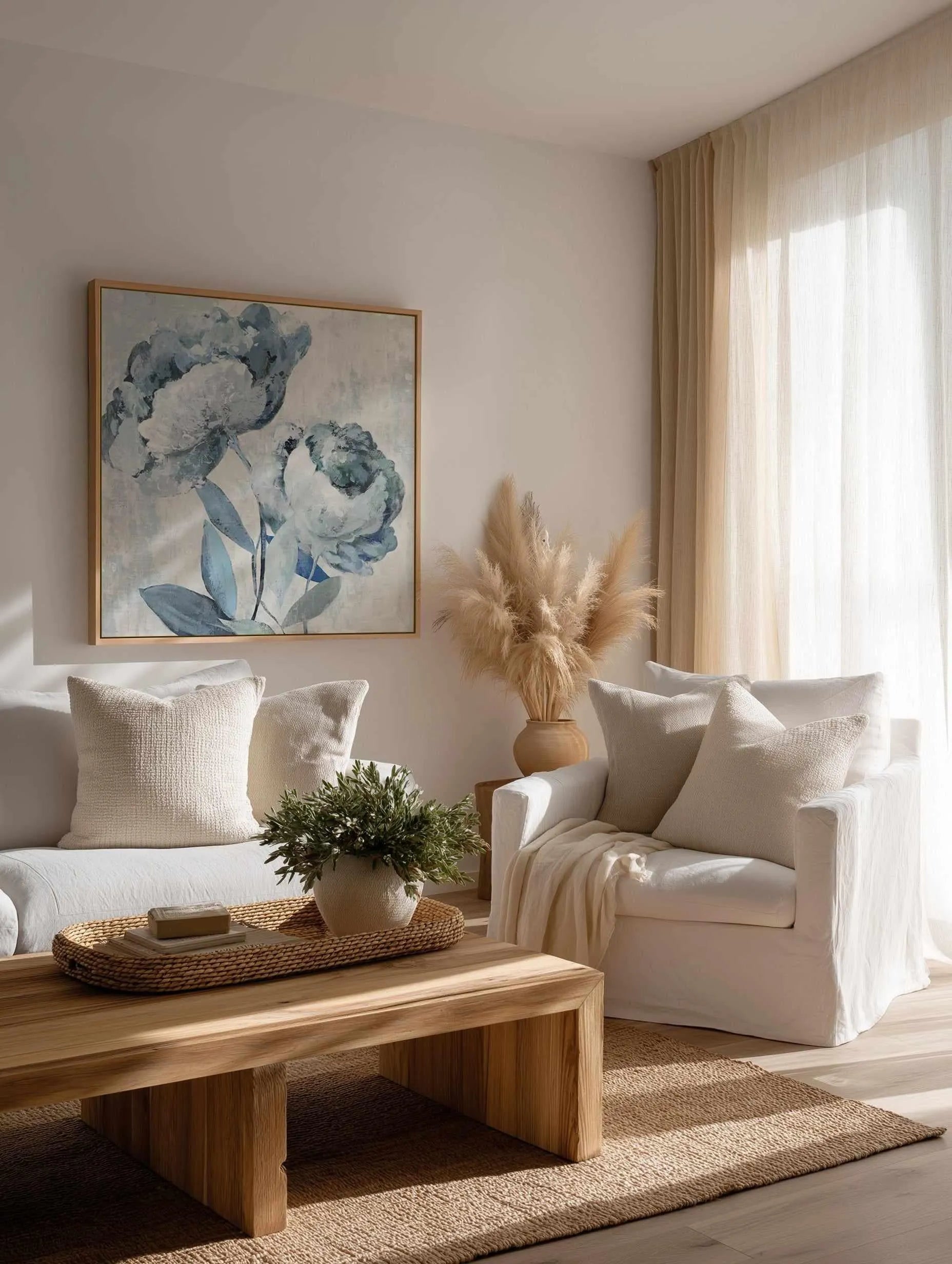 Secret Lullaby I | Framed Canvas Art Print from Olive et Oriel where you can shop wallpaper and artworks online