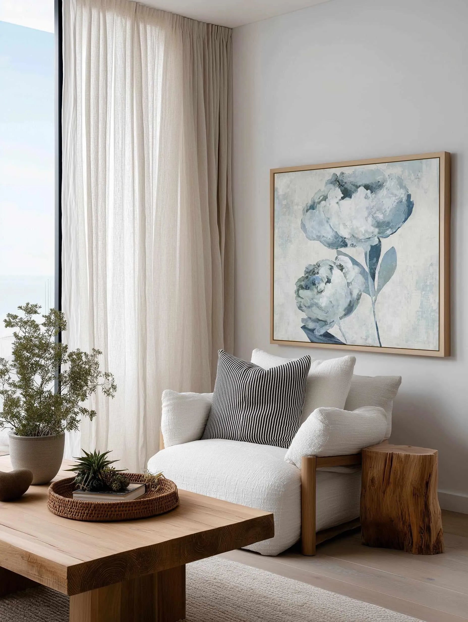 Secret Lullaby II | Framed Canvas Art Print from Olive et Oriel where you can shop wallpaper and artworks online