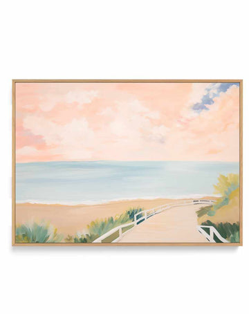 Secret Path | Framed Canvas Art Print from Olive et Oriel where you can shop wallpaper and artworks online
