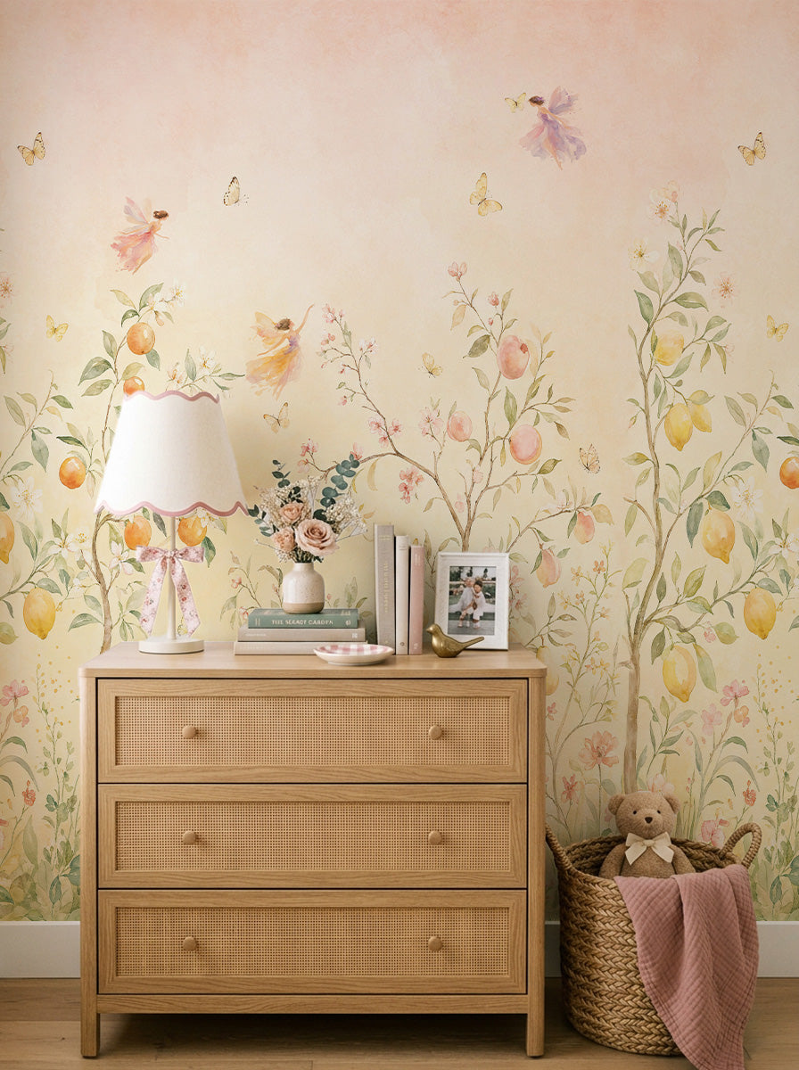 Secret Fairy Orchard Wallpaper Mural