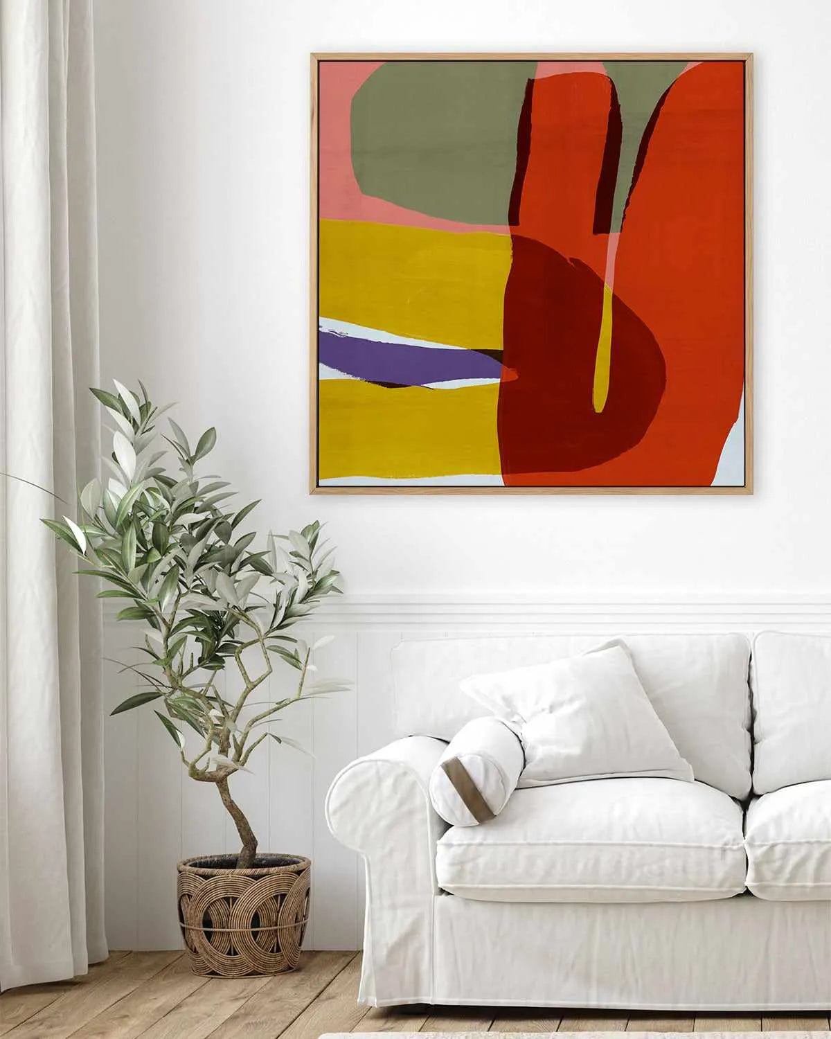 Secrets of the Heart I | Framed Canvas Art Print from Olive et Oriel where you can shop wallpaper and artworks online