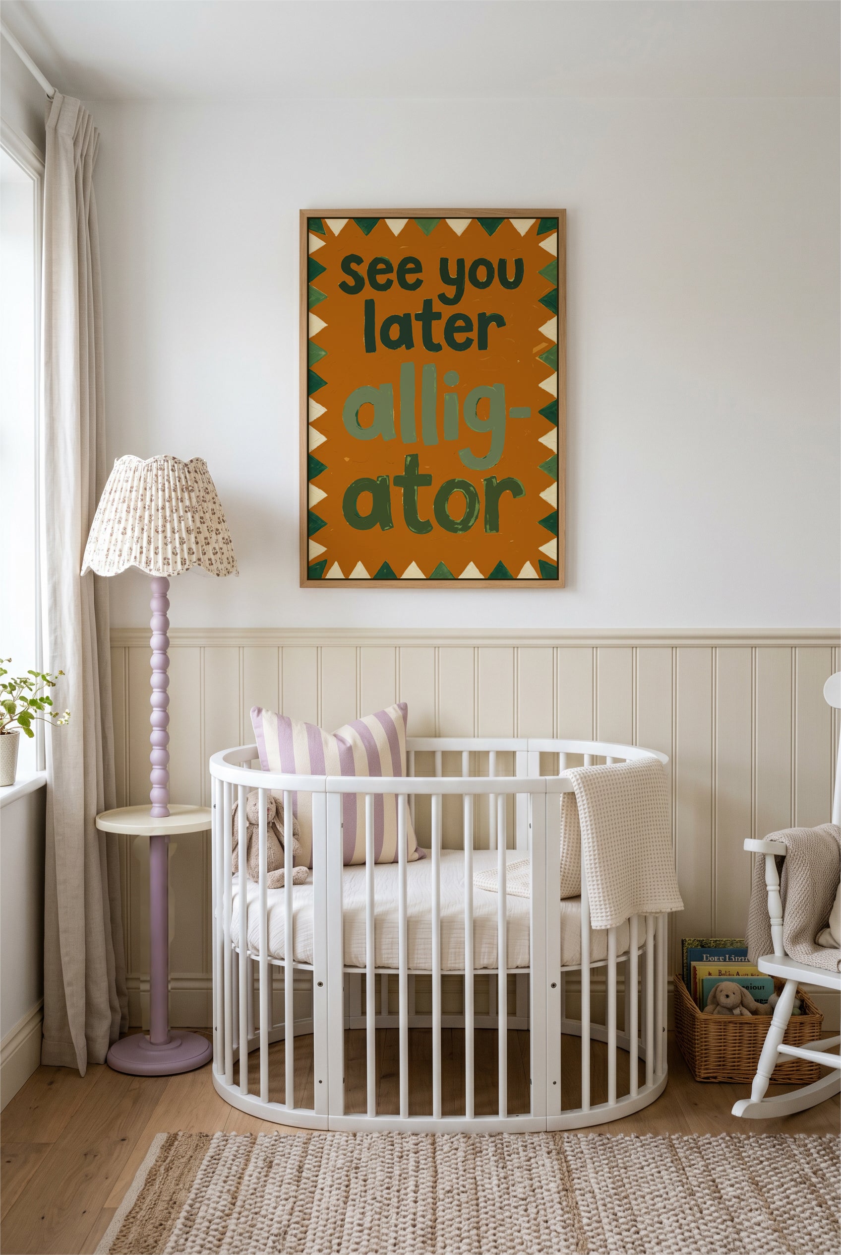See You Later | Framed Canvas Art Print