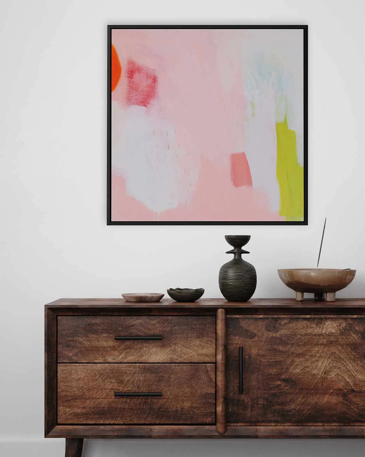 Seed Pack by Melissa Donoho | Framed Canvas Art Print from Olive et Oriel where you can shop wallpaper and artworks online