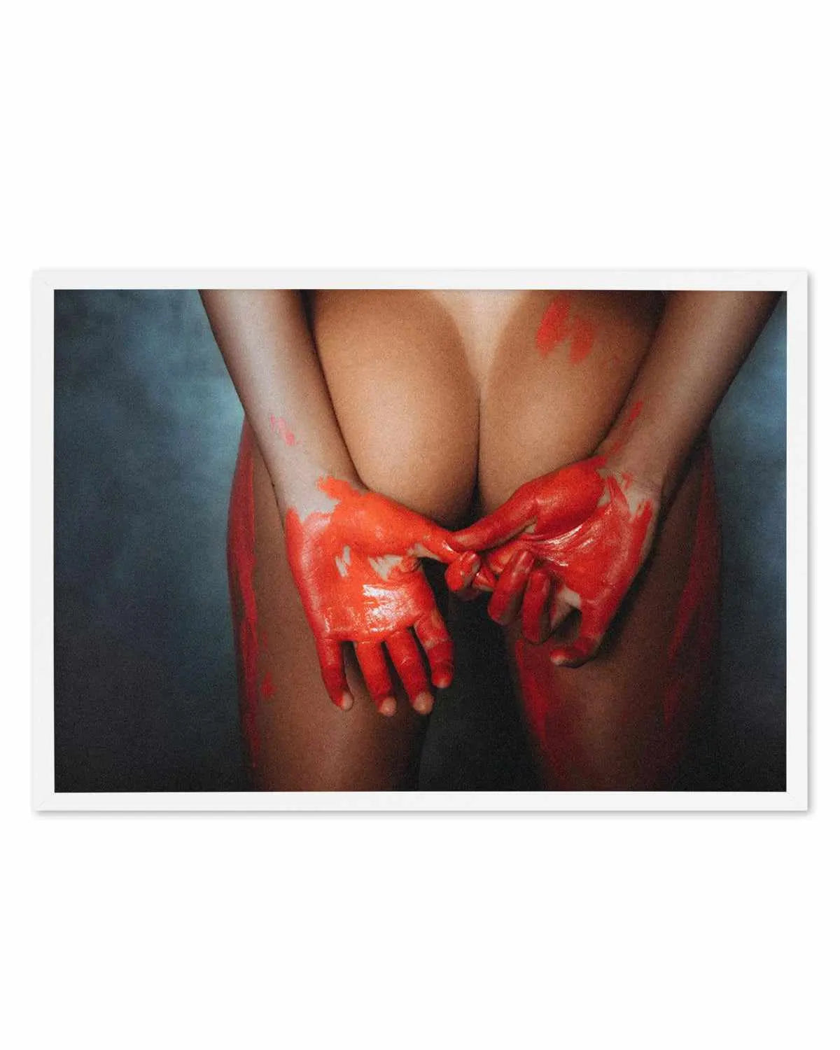 Seeing Red by Mario Stefanelli Art Print from Olive et Oriel where you can shop wallpaper and artworks online