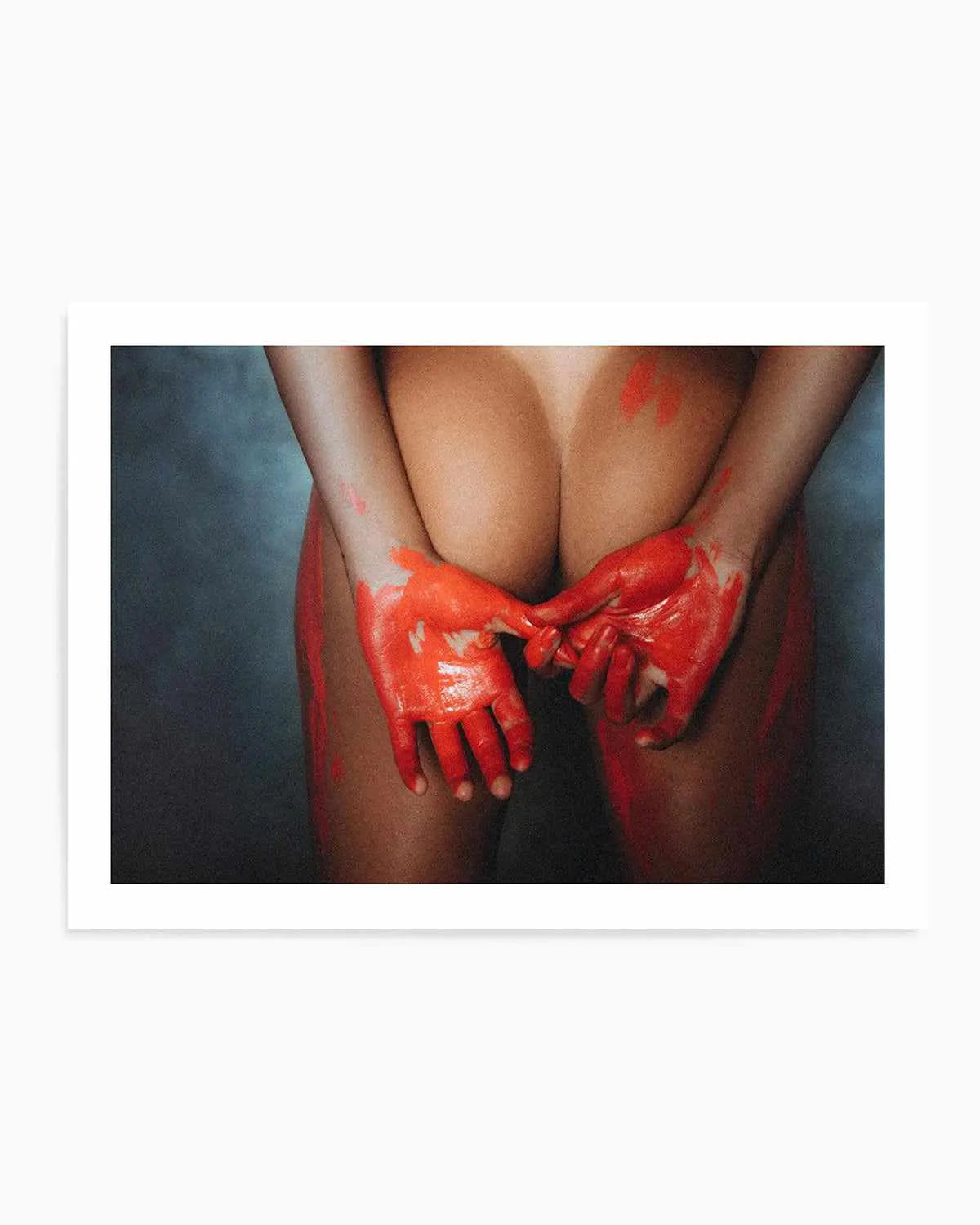 Seeing Red by Mario Stefanelli Art Print from Olive et Oriel where you can shop wallpaper and artworks online