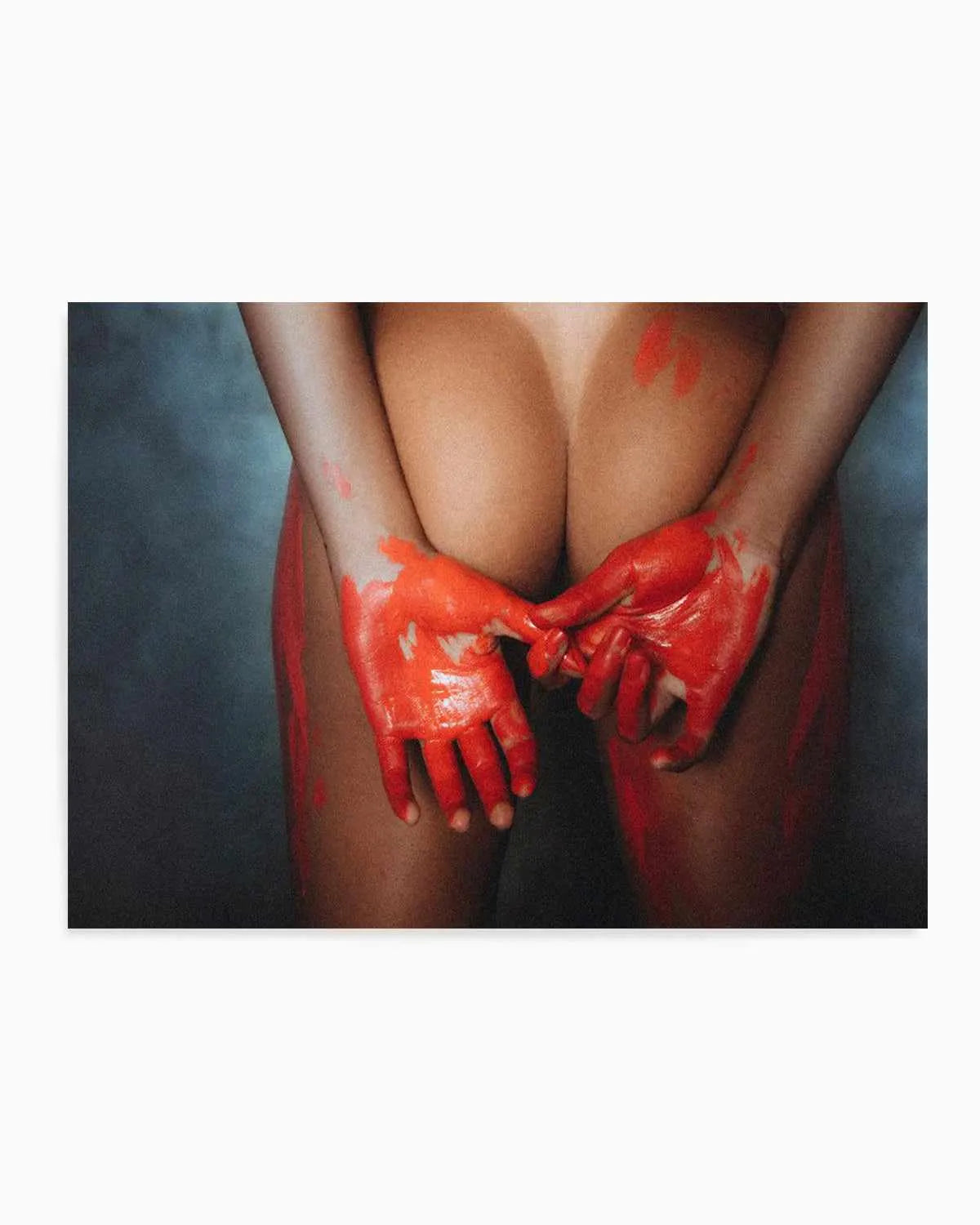 Seeing Red by Mario Stefanelli Art Print from Olive et Oriel where you can shop wallpaper and artworks online