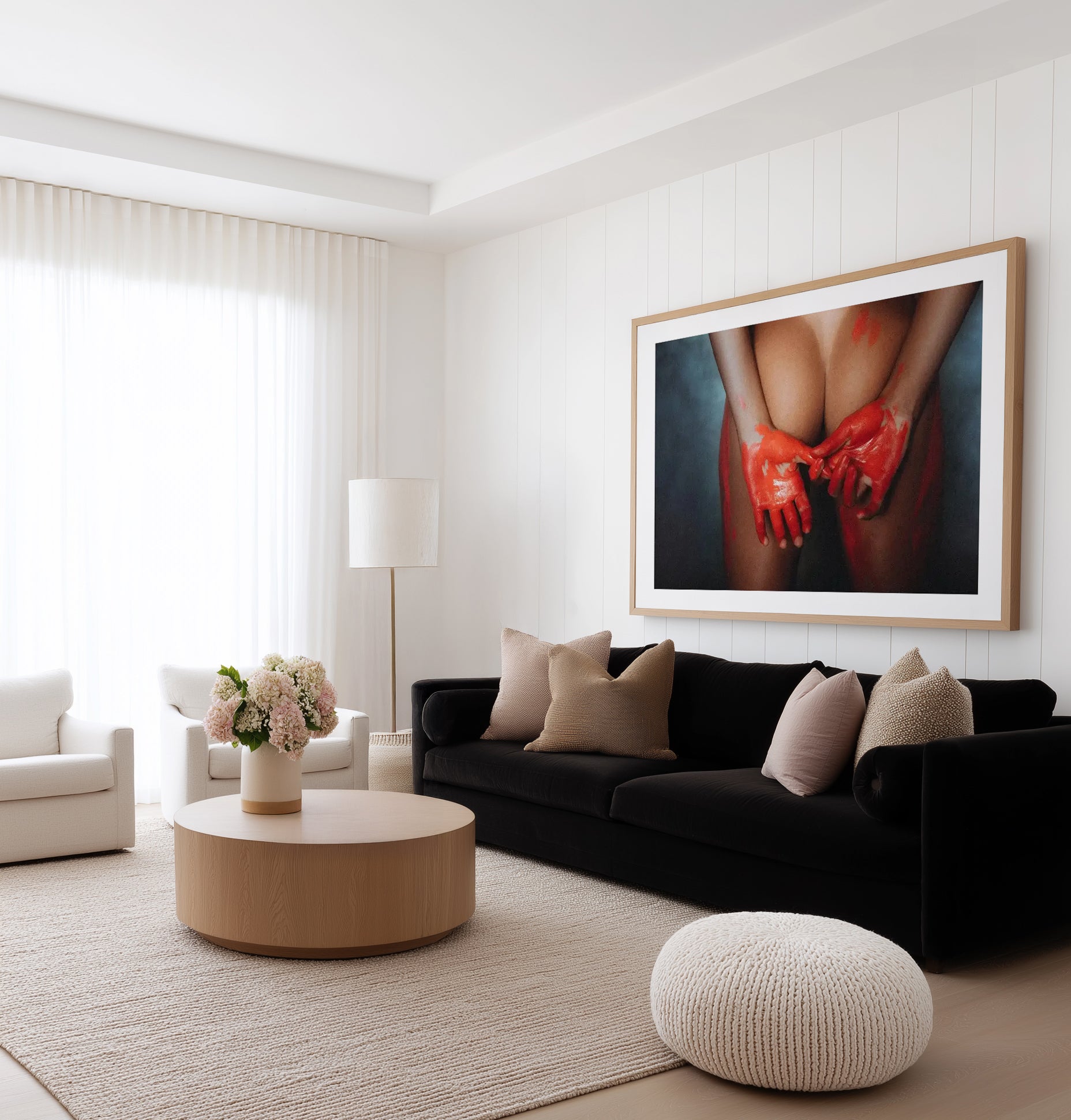 Seeing Red by Mario Stefanelli Art Print