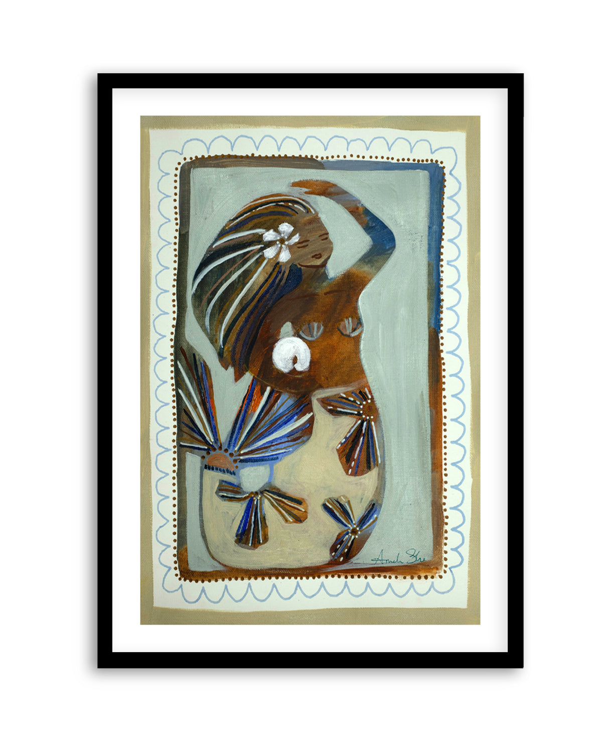 Seeker by Amanda Skye | Art Print from Olive et Oriel where you can shop wallpaper and artworks online