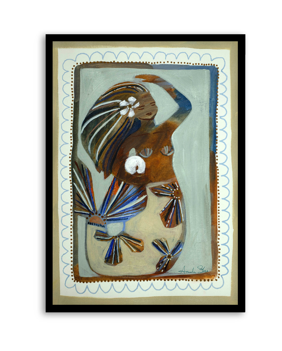 Seeker by Amanda Skye | Art Print from Olive et Oriel where you can shop wallpaper and artworks online