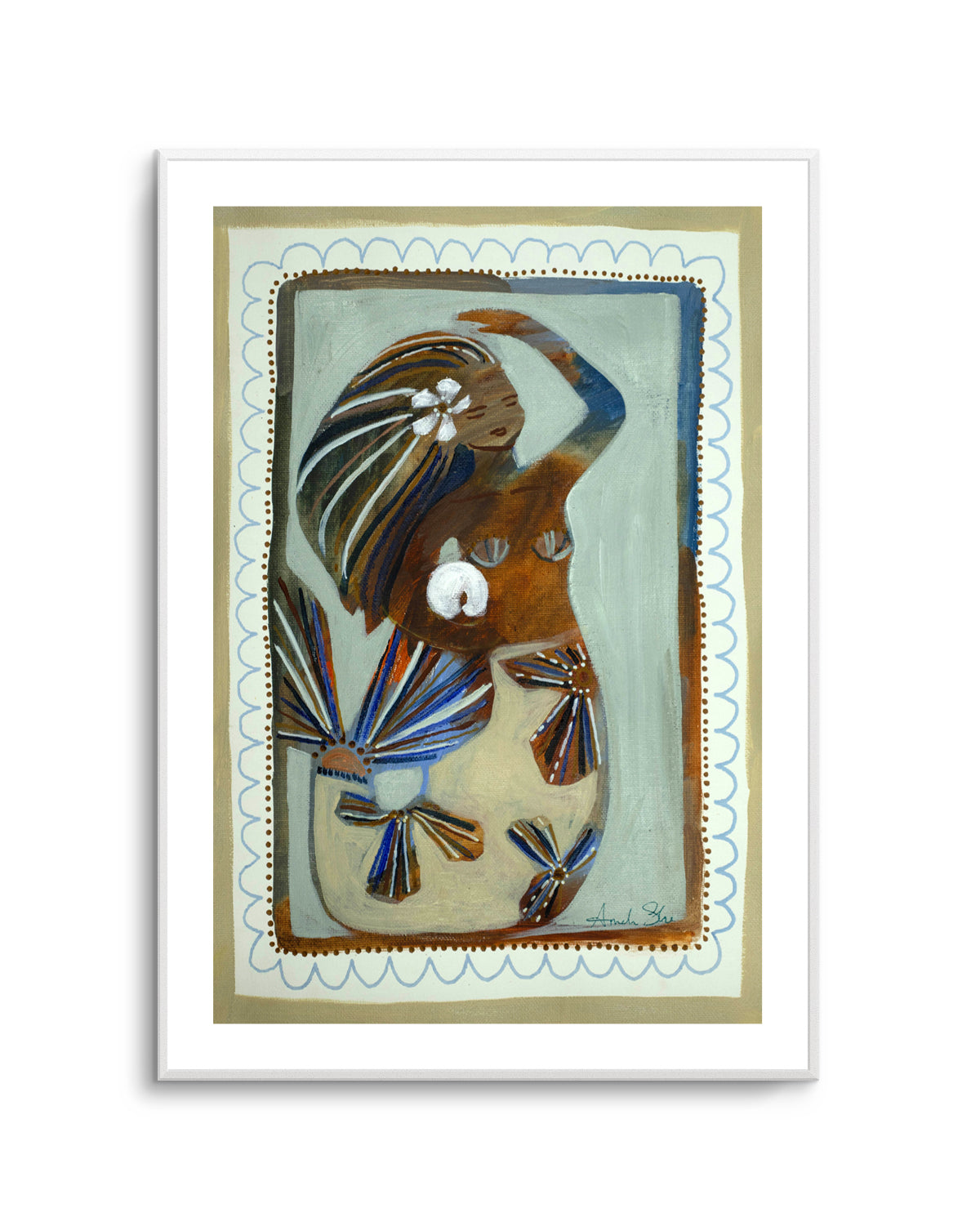 Seeker by Amanda Skye | Art Print from Olive et Oriel where you can shop wallpaper and artworks online