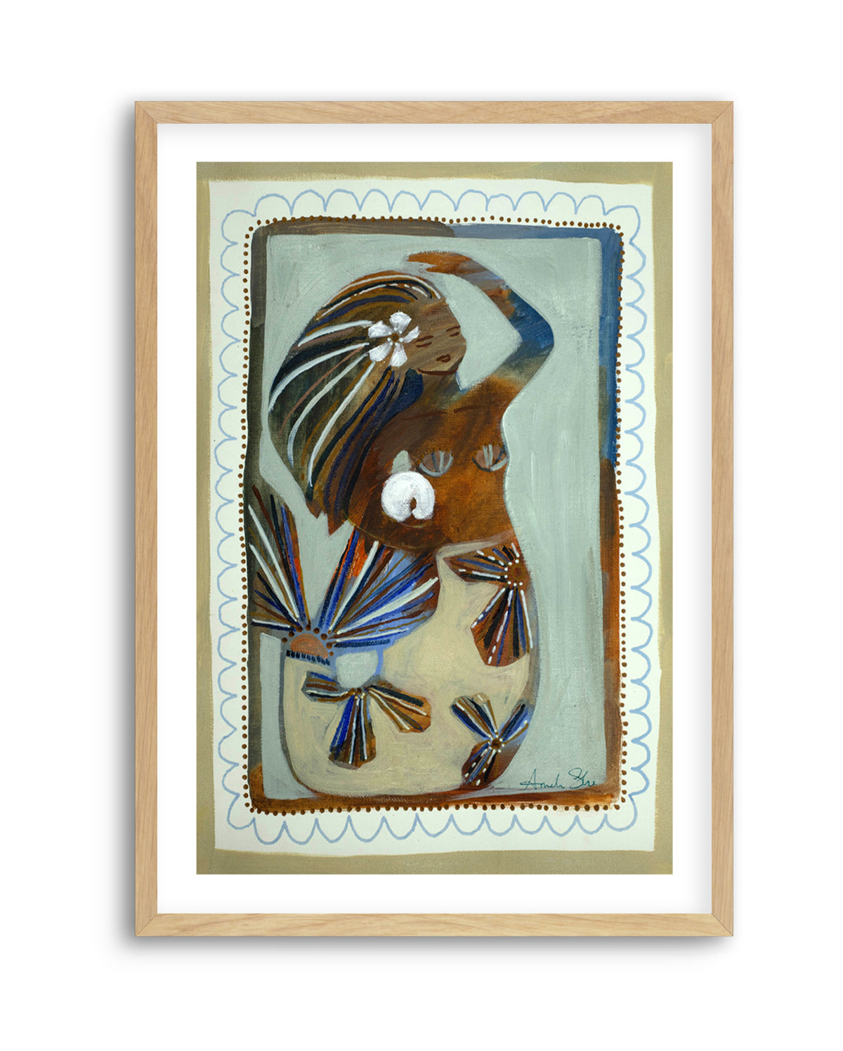 Seeker by Amanda Skye | Art Print from Olive et Oriel where you can shop wallpaper and artworks online