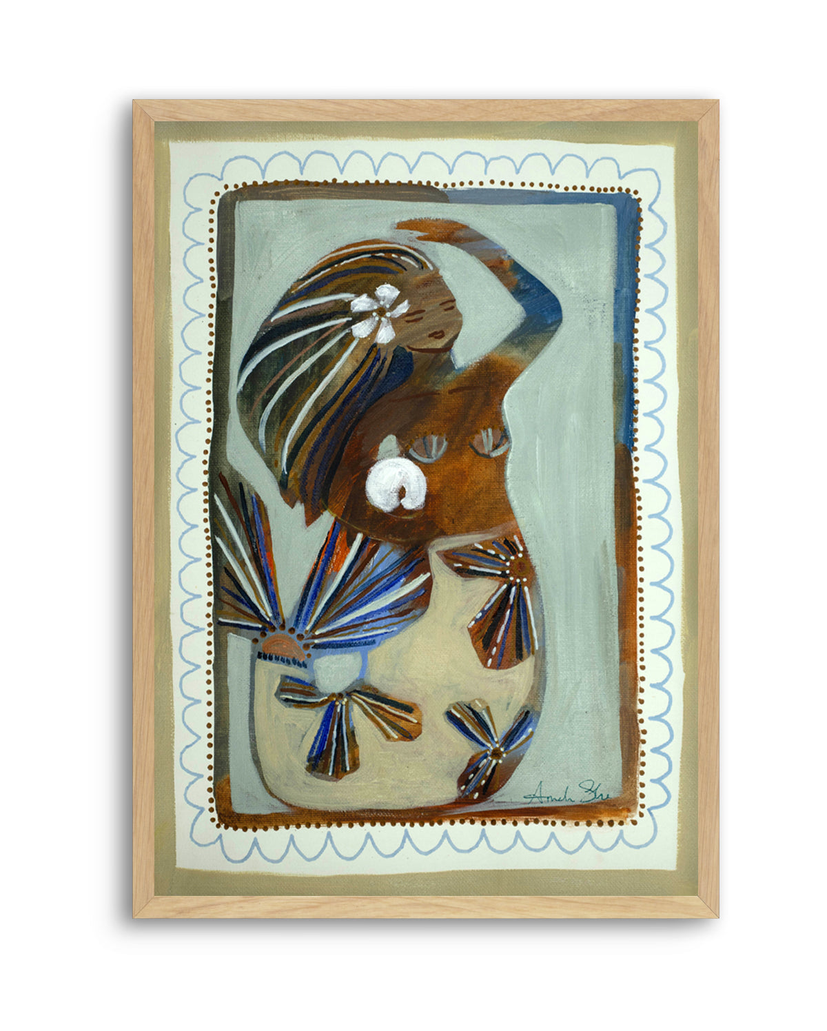 Seeker by Amanda Skye | Art Print from Olive et Oriel where you can shop wallpaper and artworks online