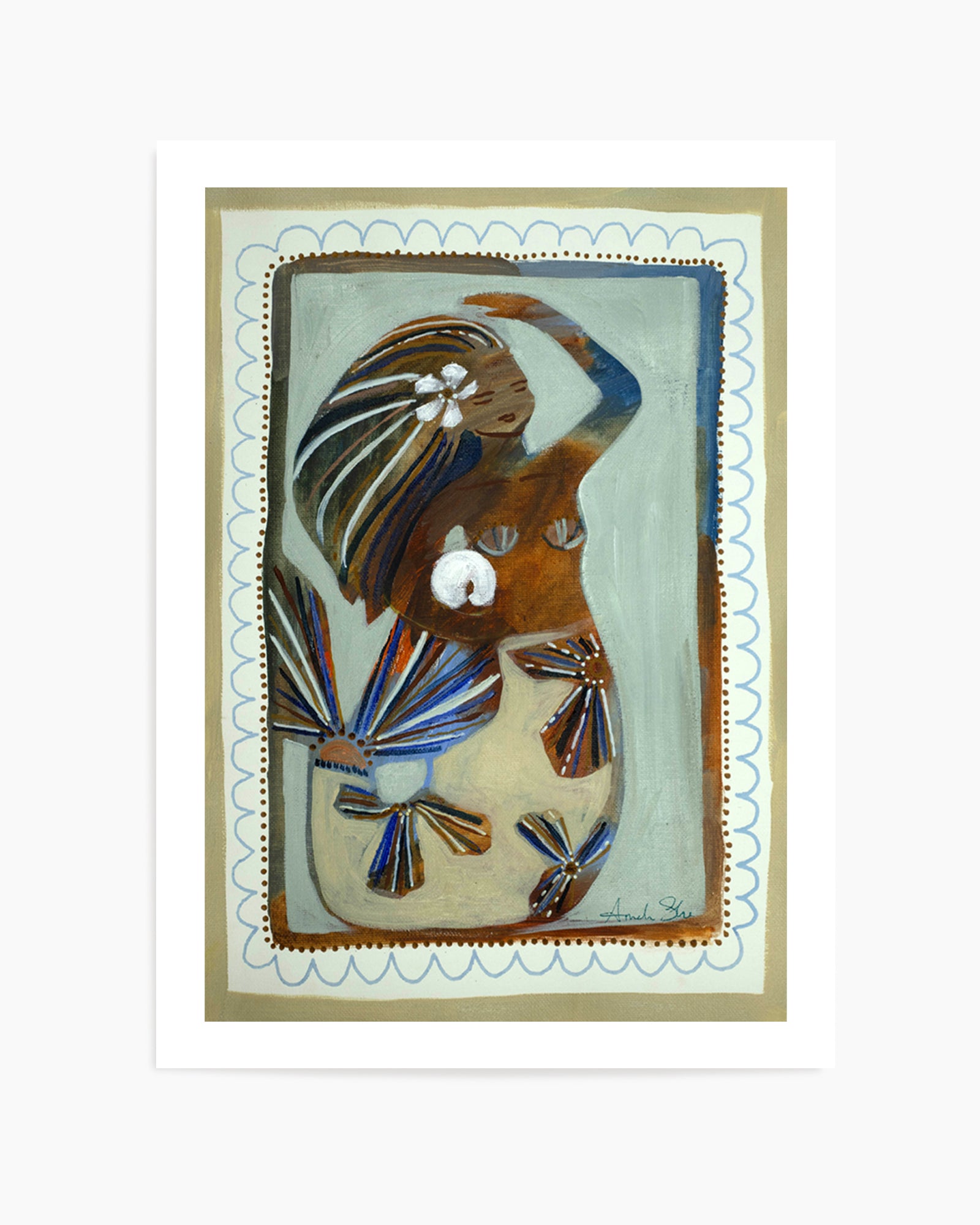 Seeker by Amanda Skye | Art Print from Olive et Oriel where you can shop wallpaper and artworks online