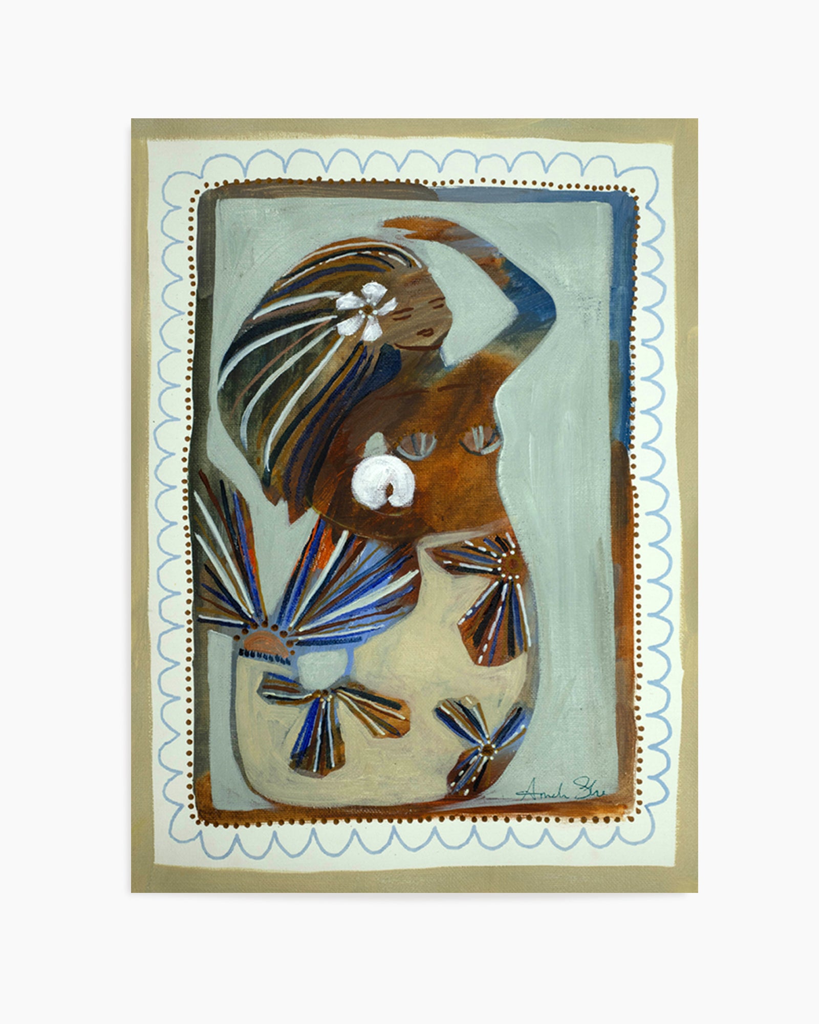 Seeker by Amanda Skye | Art Print from Olive et Oriel where you can shop wallpaper and artworks online