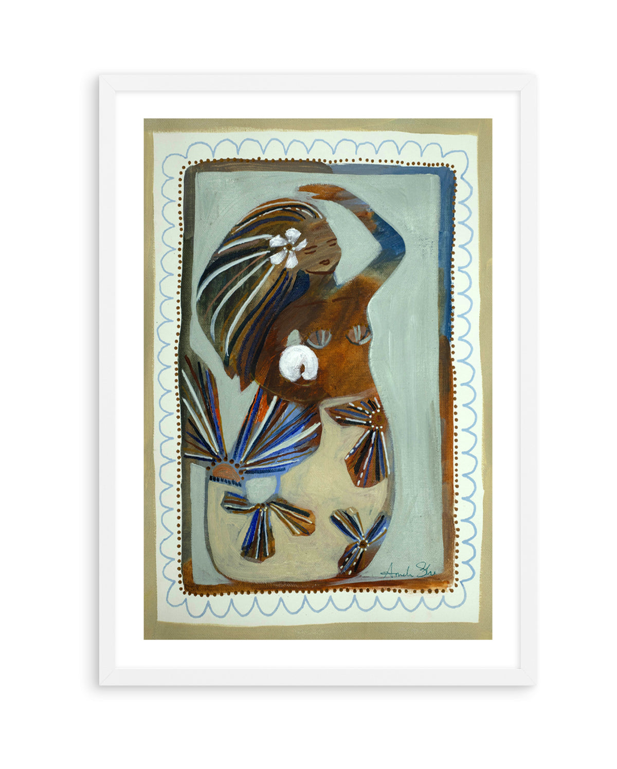 Seeker by Amanda Skye | Art Print from Olive et Oriel where you can shop wallpaper and artworks online