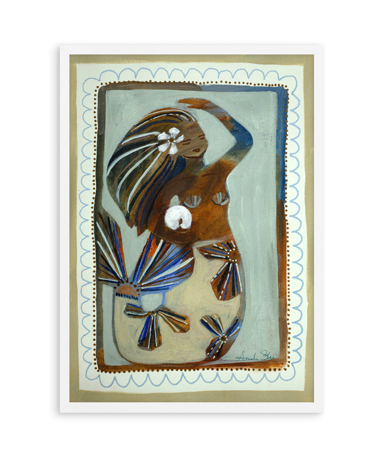 Seeker by Amanda Skye | Art Print from Olive et Oriel where you can shop wallpaper and artworks online