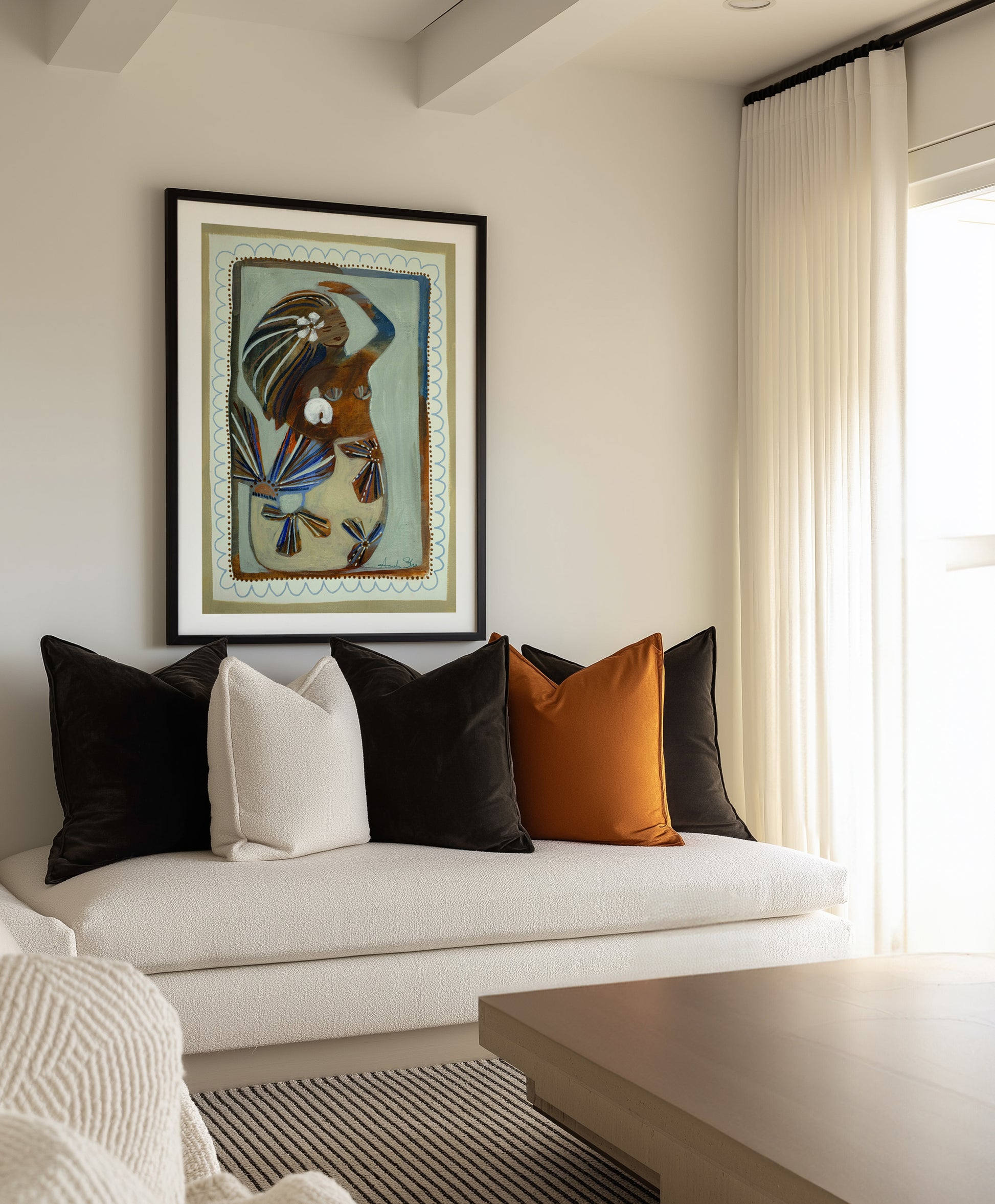 Seeker by Amanda Skye | Art Print from Olive et Oriel where you can shop wallpaper and artworks online