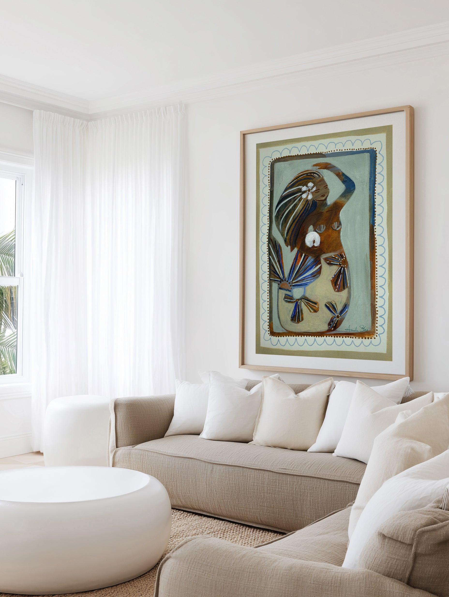 Seeker by Amanda Skye | Art Print from Olive et Oriel where you can shop wallpaper and artworks online